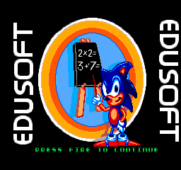 Sonic's Edusoft (prototype)